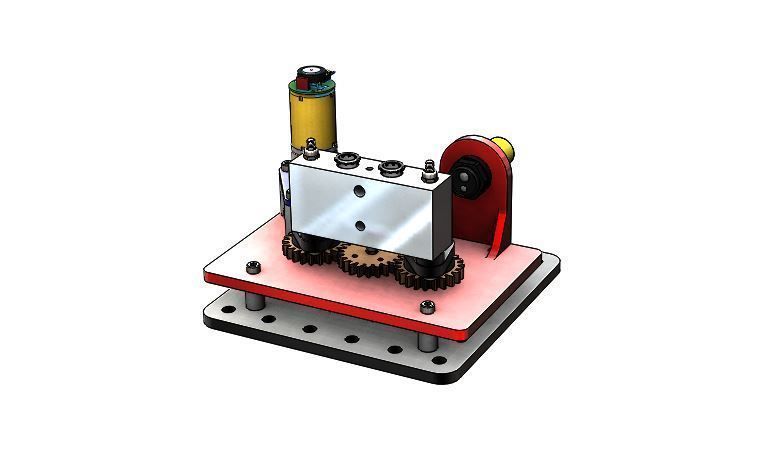 Shaking Mechanism 3D model_6