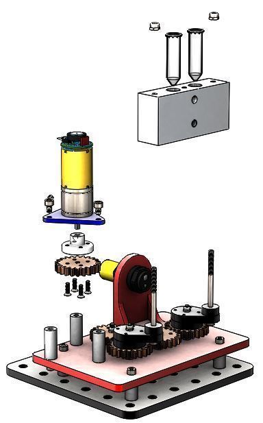 Shaking Mechanism 3D model_3