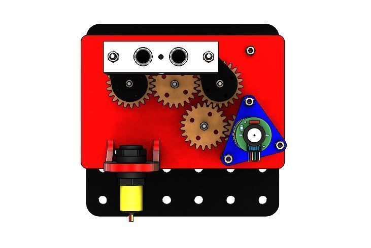 Shaking Mechanism 3D model_5