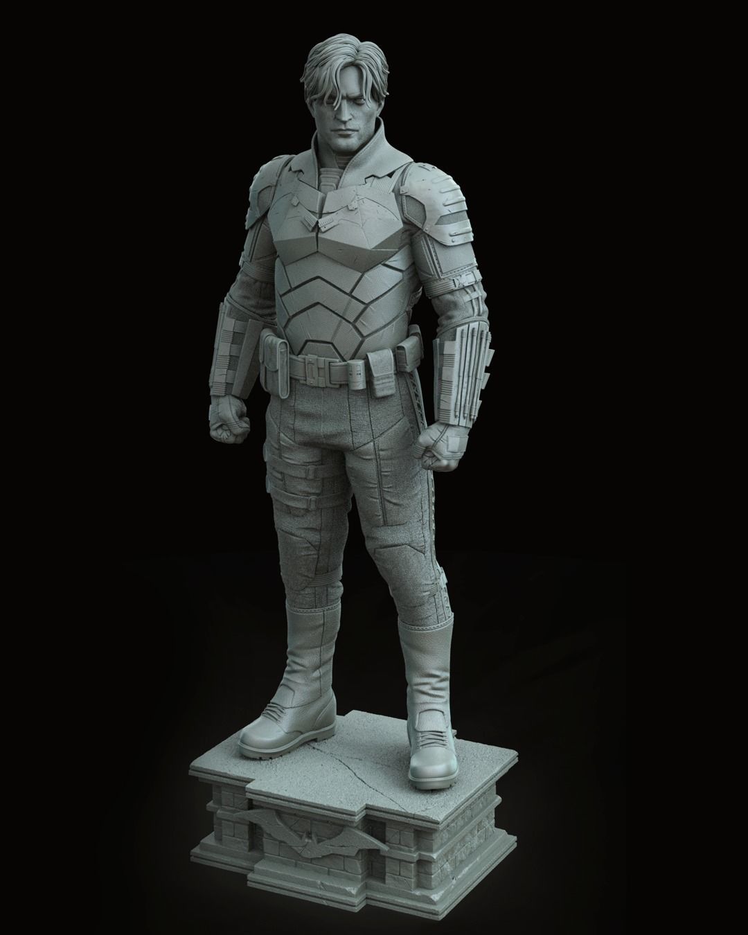 The Batman 2022 Robert Pattinson 3D print model_14