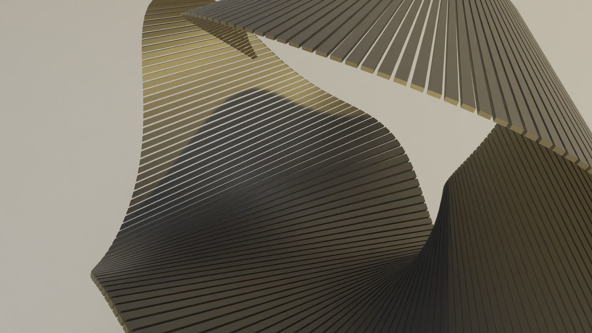 Abstract Model V12 Low-poly 3D model_3