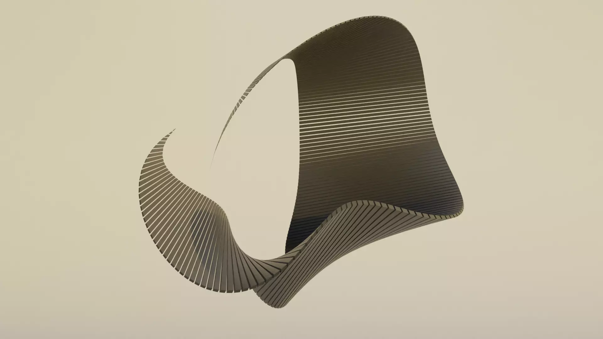 Abstract Model V12 Low-poly 3D model_0