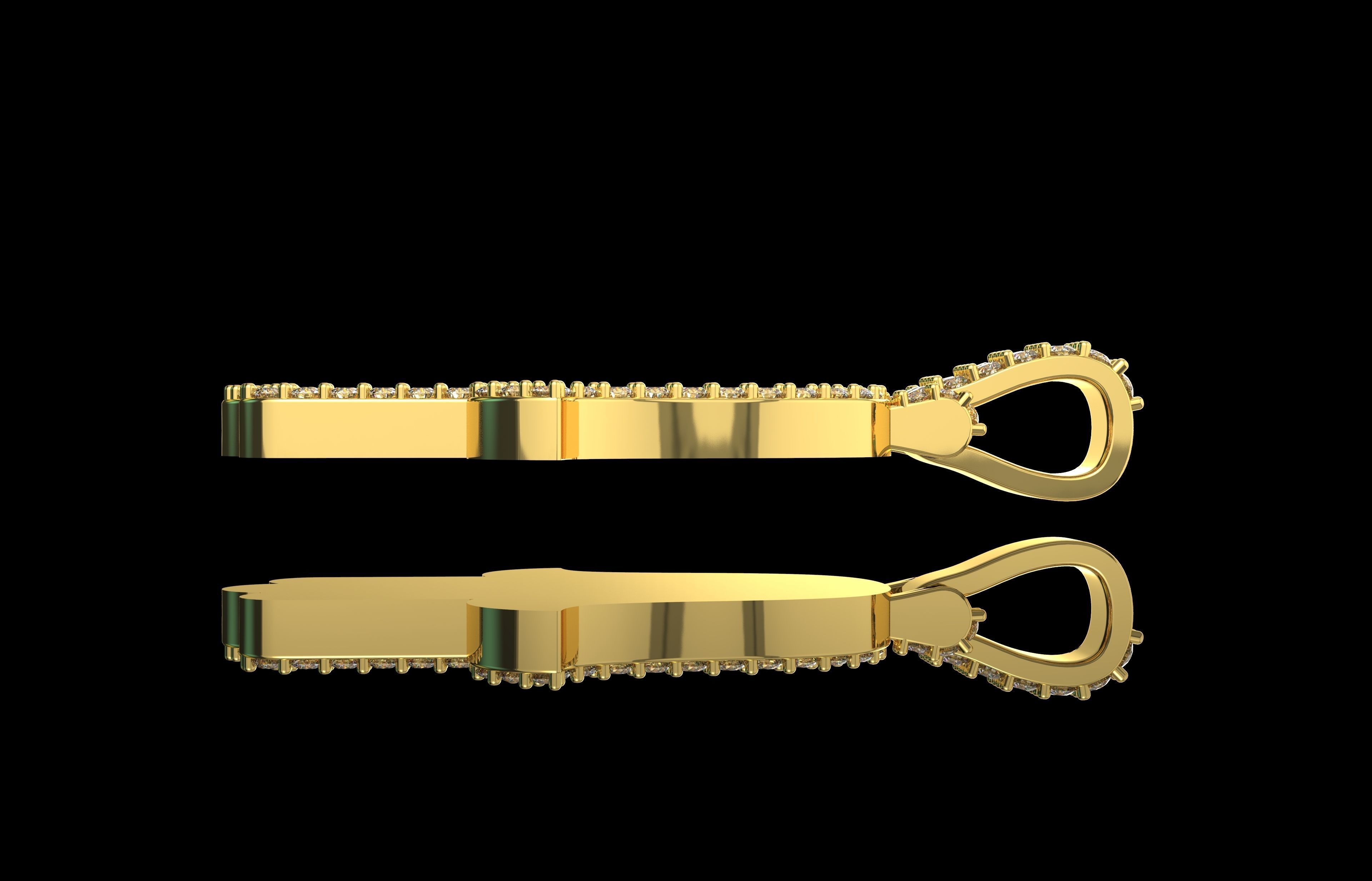 Hamsa Number 17 3D print model_6