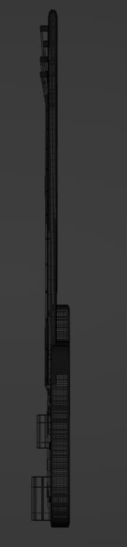 Rock and roll guitar 3D model_5