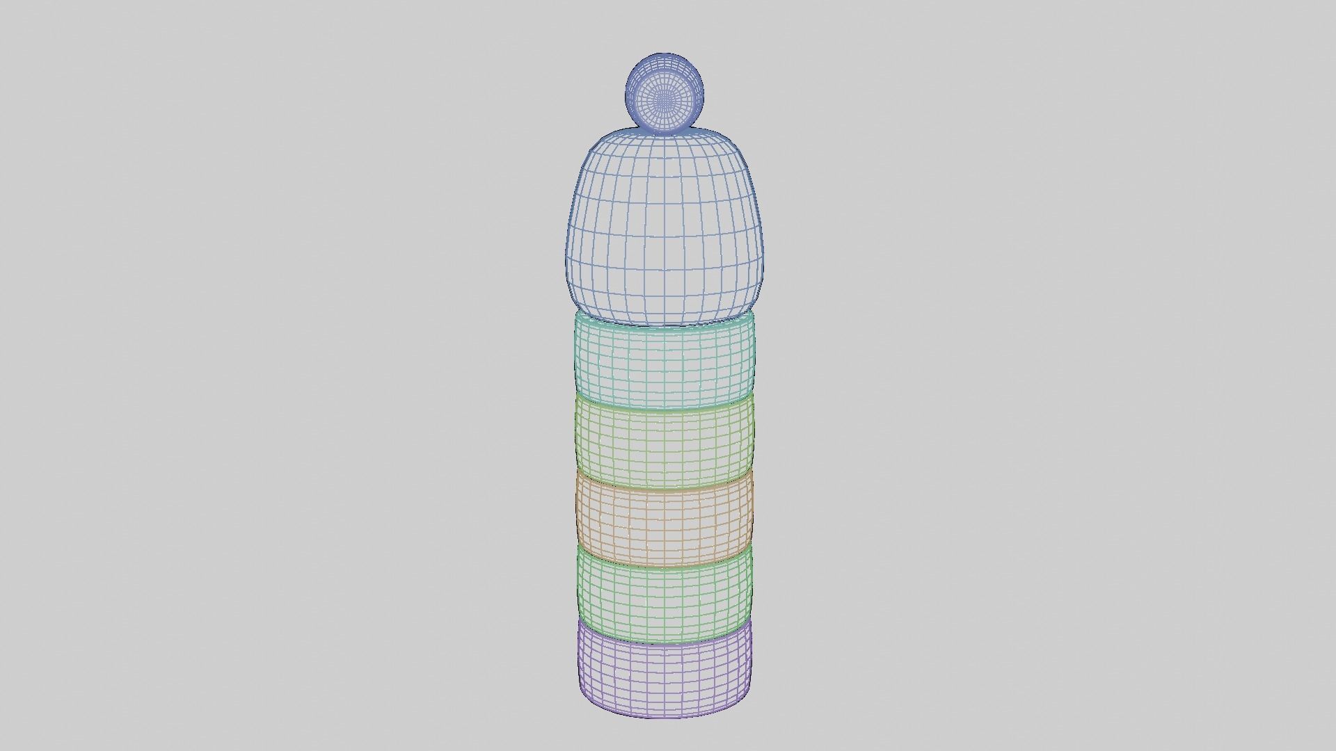 Daruma Otoshi 3D model_10