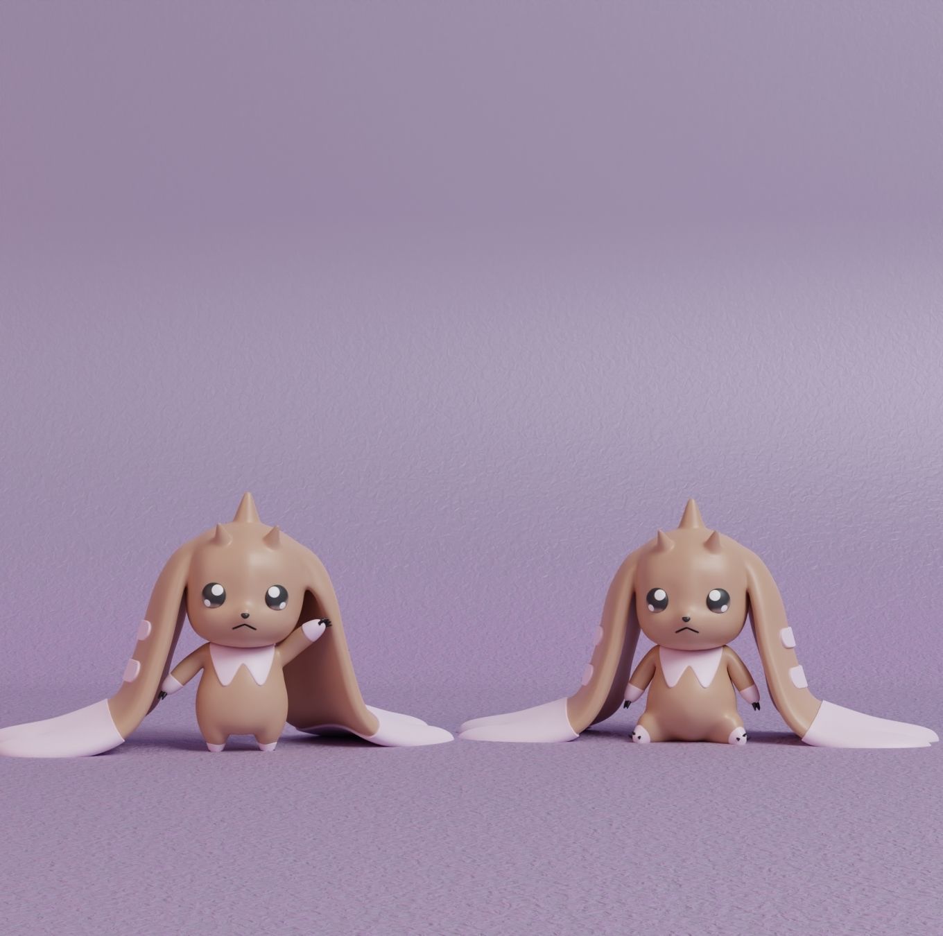 Digimon - Lopmon line 3D print model_6