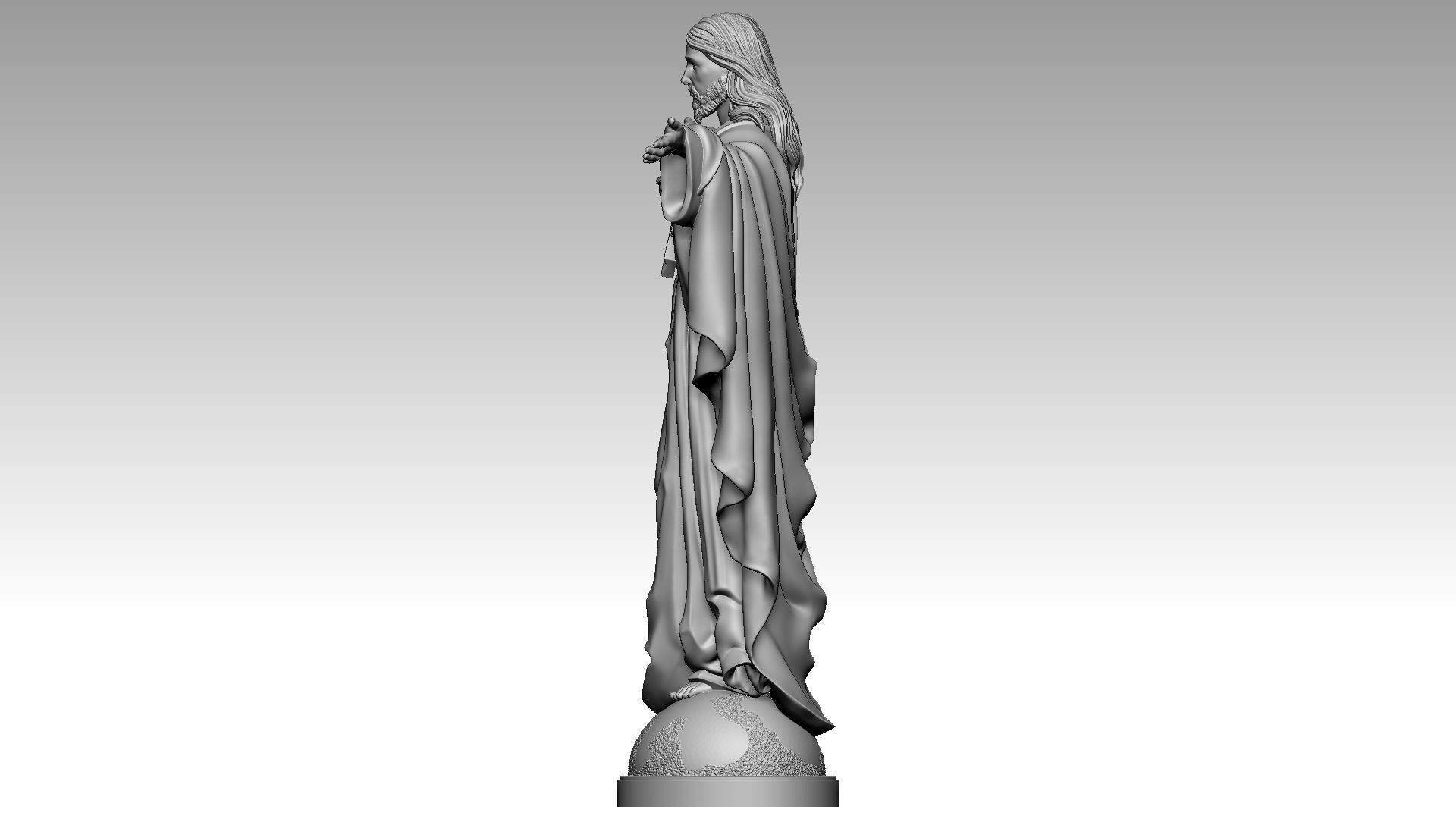 Christ The King 3D print model_6