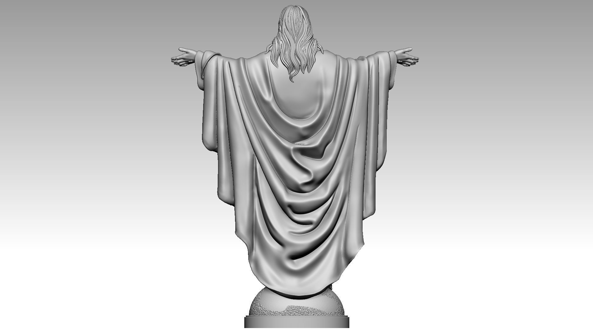 Christ The King 3D print model_4