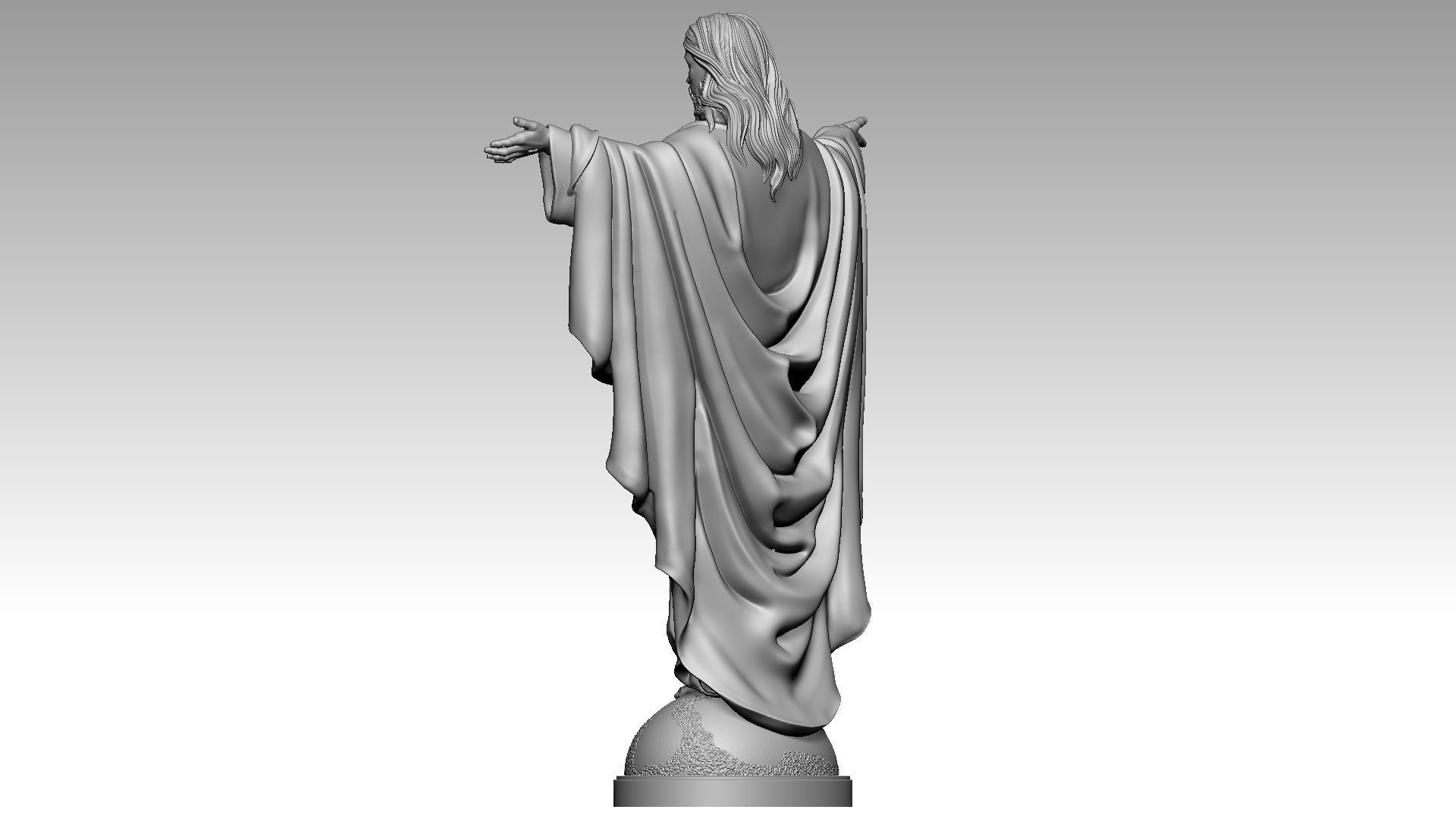 Christ The King 3D print model_5