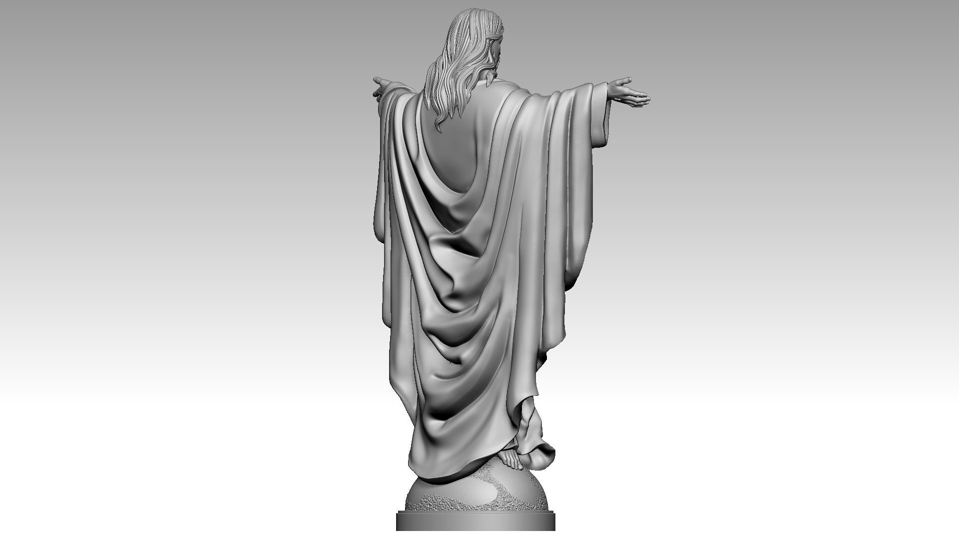 Christ The King 3D print model_3