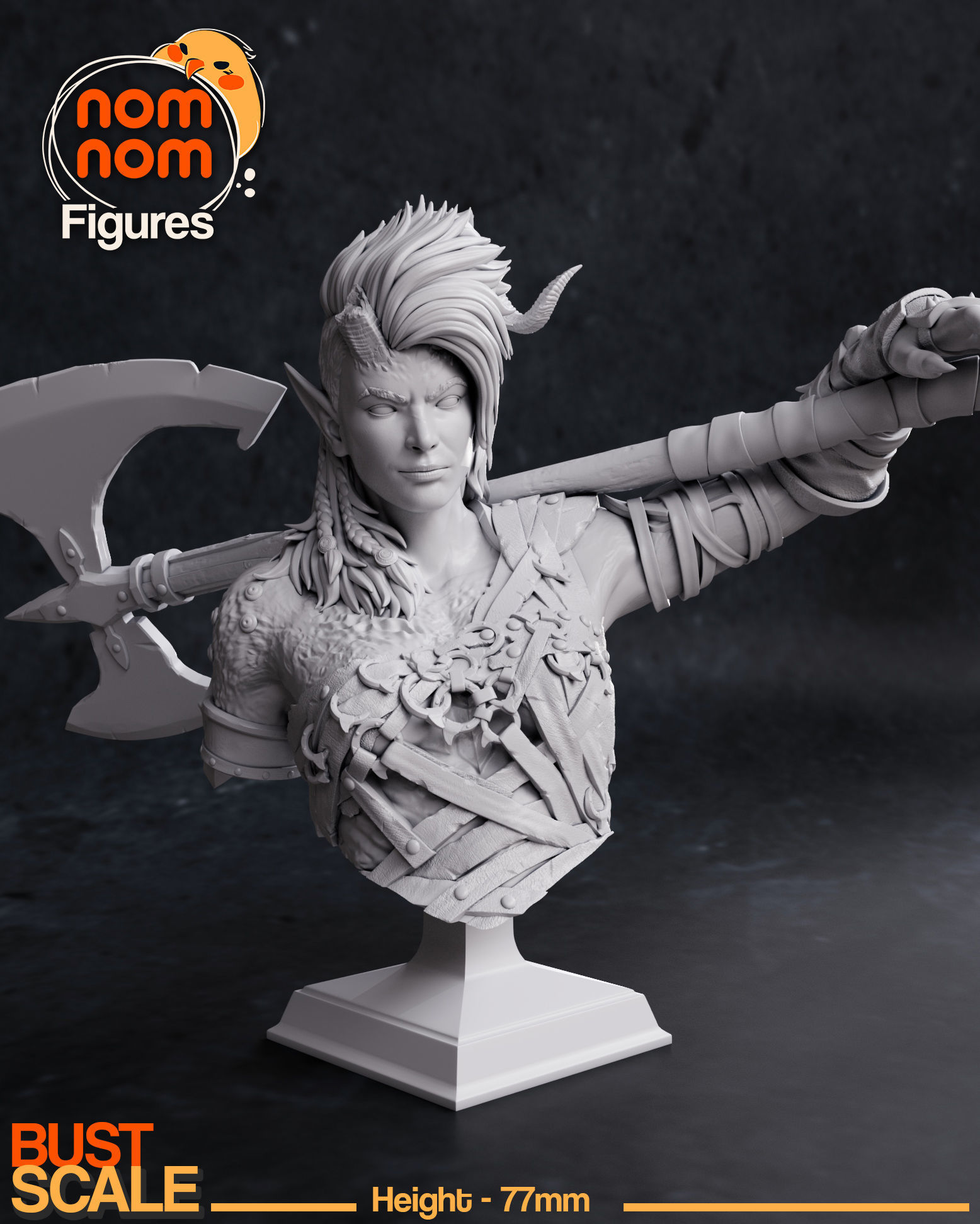 Karlach - Baldurs Gate 3 3D print model_1