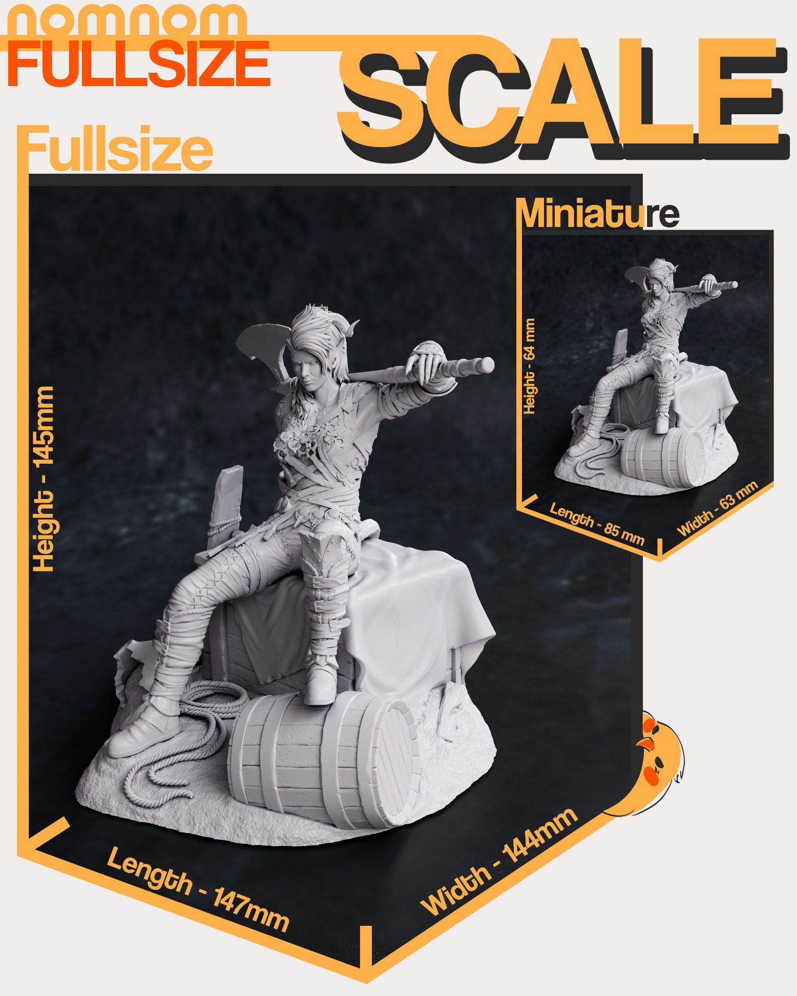Karlach - Baldurs Gate 3 3D print model_3