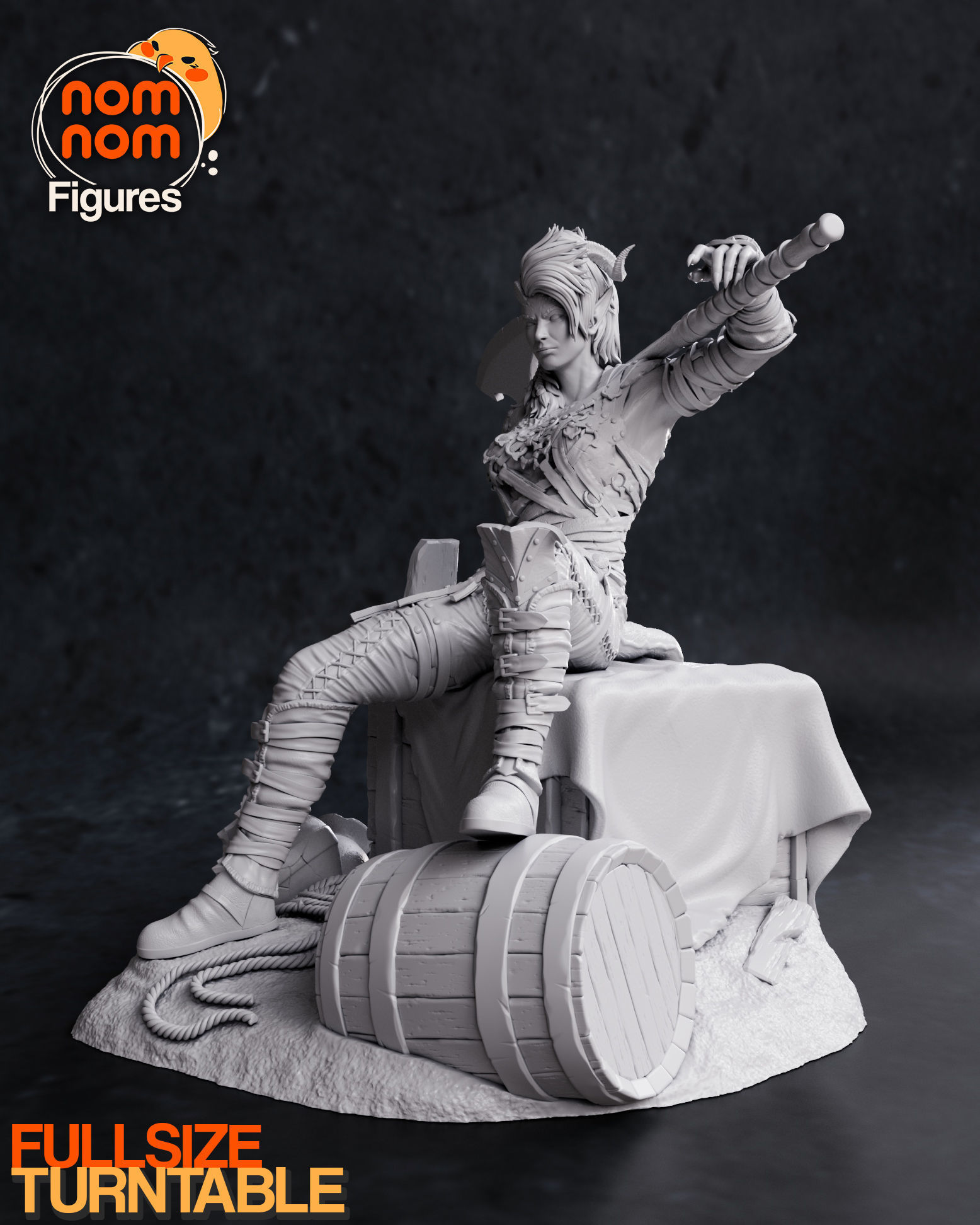 Karlach - Baldurs Gate 3 3D print model_6