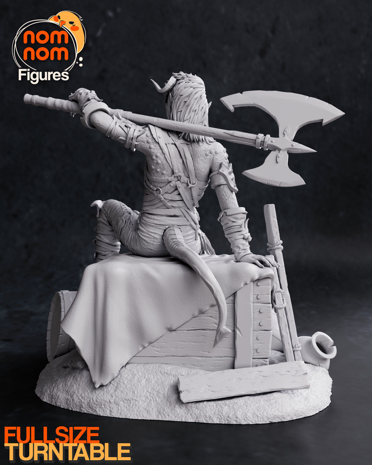 Karlach - Baldurs Gate 3 3D print model_4