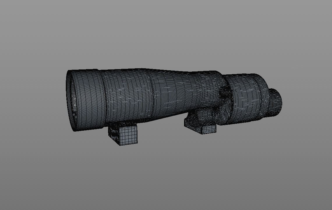 M38 tank scope 1943 3D print model_3