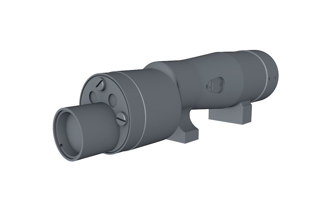 M38 tank scope 1943 3D print model_4