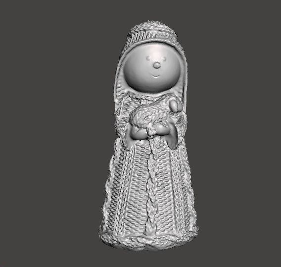 NATIVITY FULL SET 11 FIGURES MODEL CHRISTMAS ORNAMENT FAMILY 3D print model_11