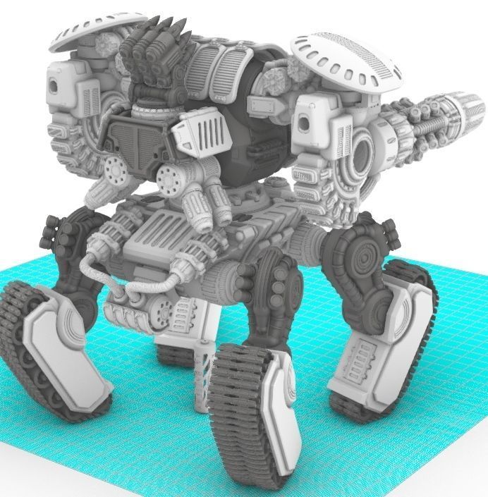 Project Gigante-Krakenbreaker Plasma Cannons - Upgrades 3D print model_9