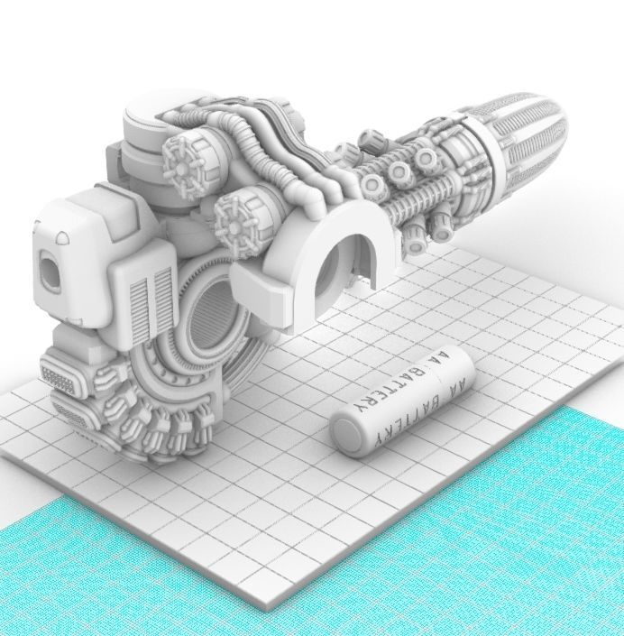 Project Gigante-Krakenbreaker Plasma Cannons - Upgrades 3D print model_11