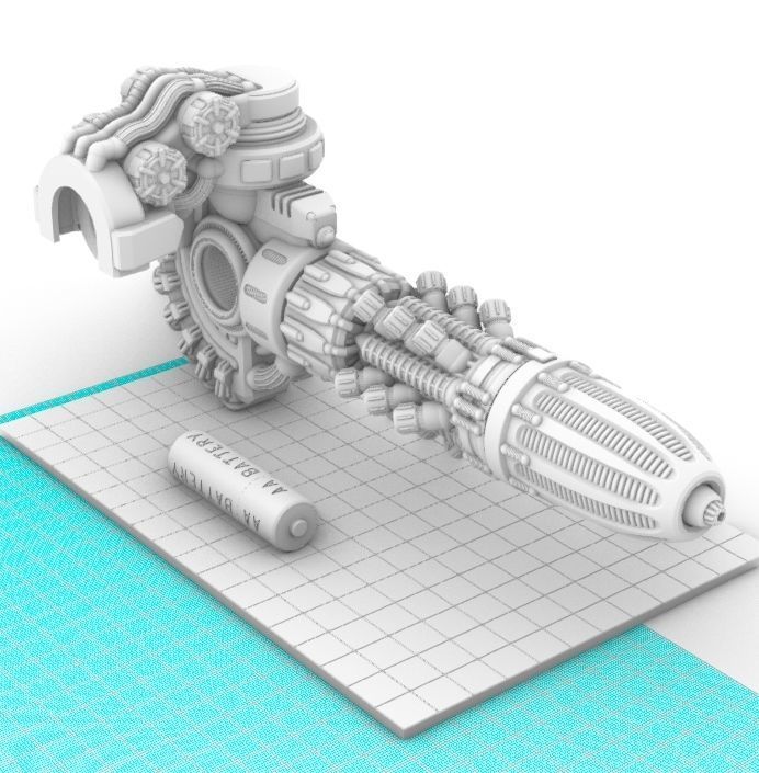 Project Gigante-Krakenbreaker Plasma Cannons - Upgrades 3D print model_10