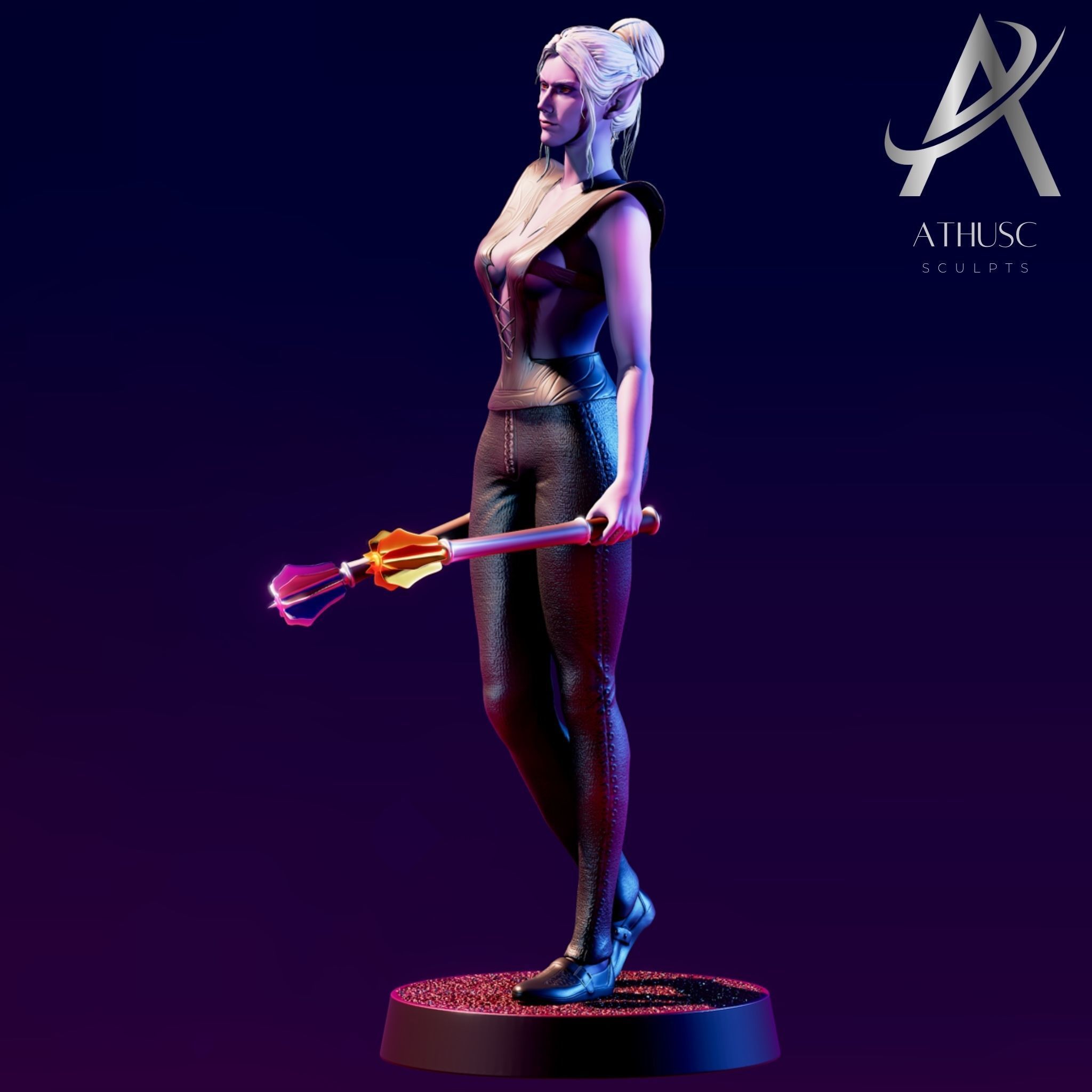 Minthara - Baldurs Gate 3  3D print model_1