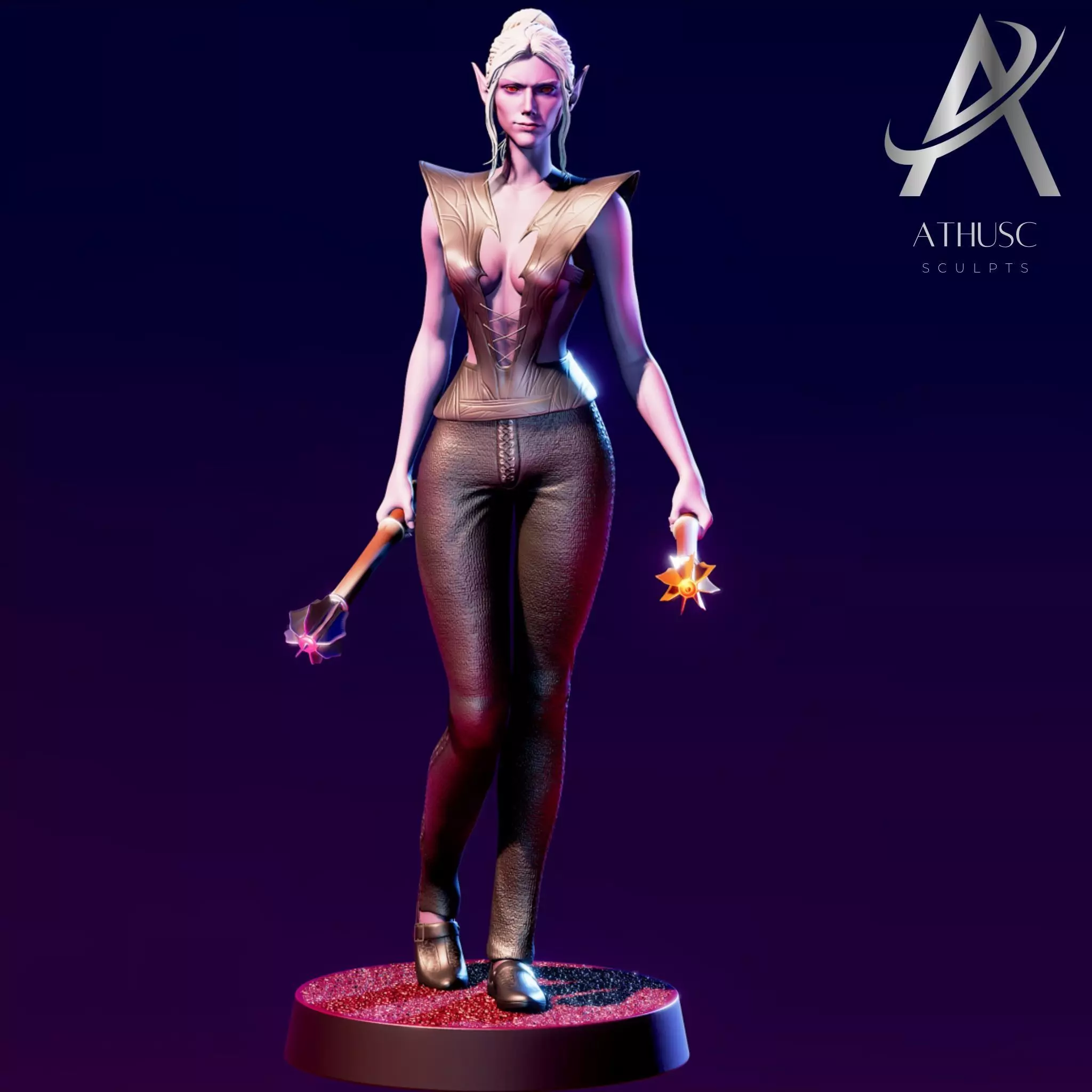Minthara - Baldurs Gate 3  3D print model_0
