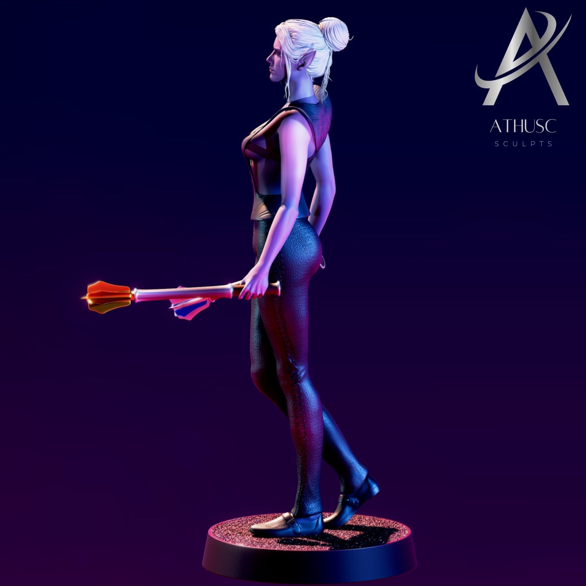 Minthara - Baldurs Gate 3  3D print model_2
