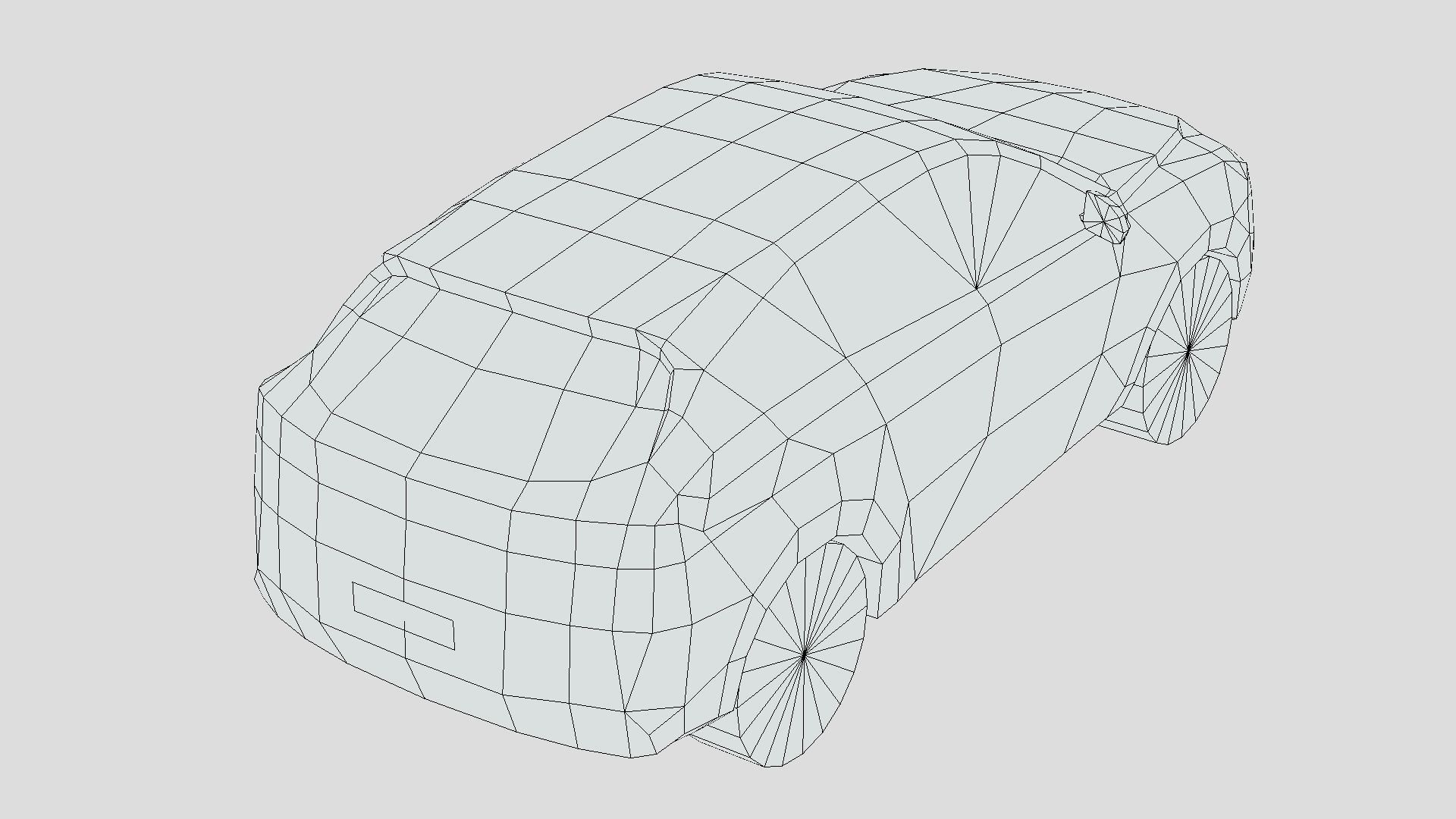 Alfa Romeo Tonale 2023 Low-poly 3D model_6