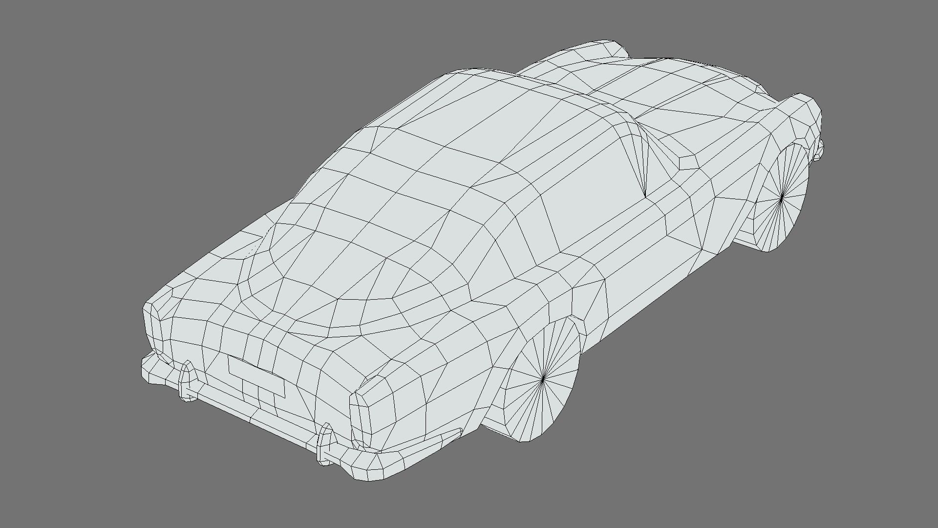 Aston Martin DB5 Classic Low-poly 3D model_6