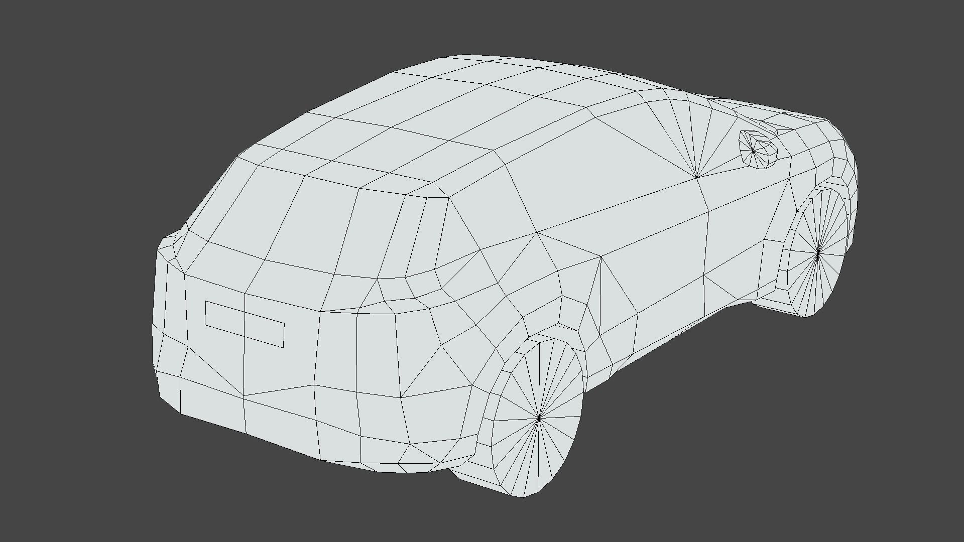 Audi Q4 e-tron Low-poly 3D model_6