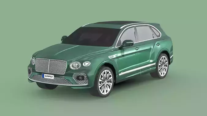 Bentley Bentayga Low-poly 3D model