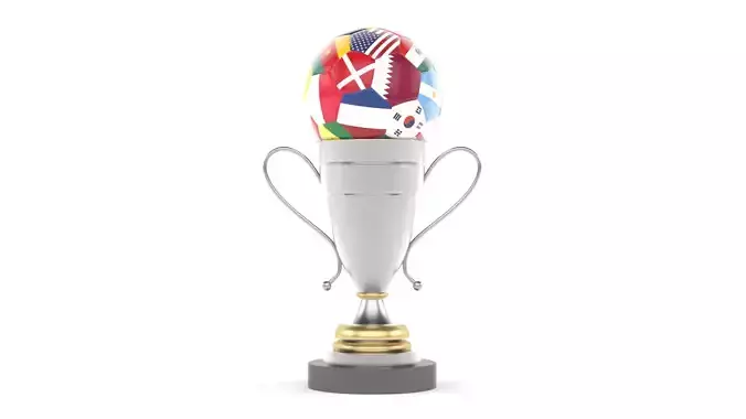 Trophy Cup 3D model