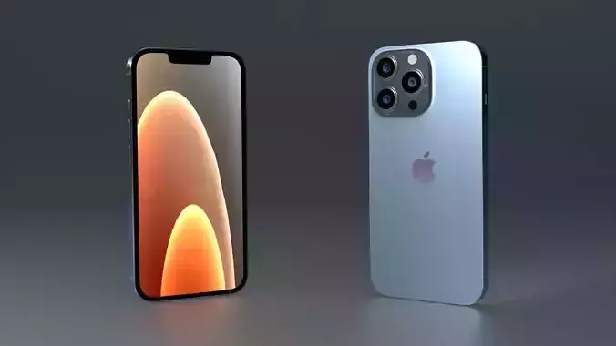 Iphone 13 pro 3d model