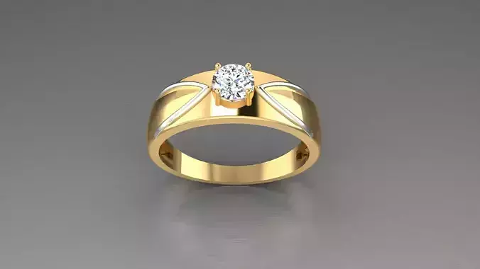 Diamond Solitaire Ring 1