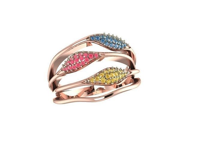 FASHION RING 1 3D print model