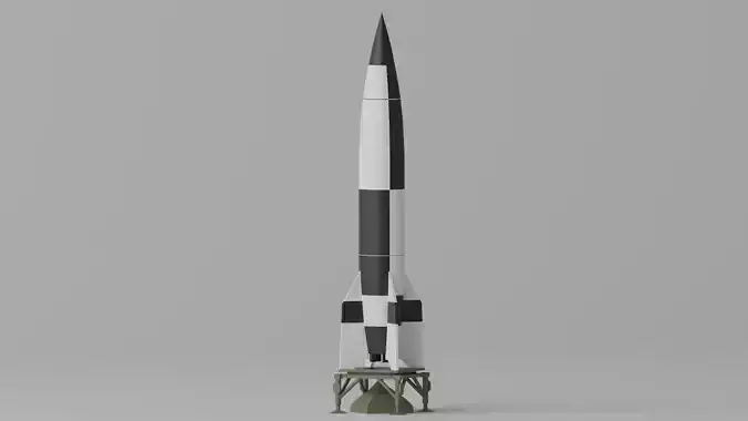 WW2 V2 Rocket Missile