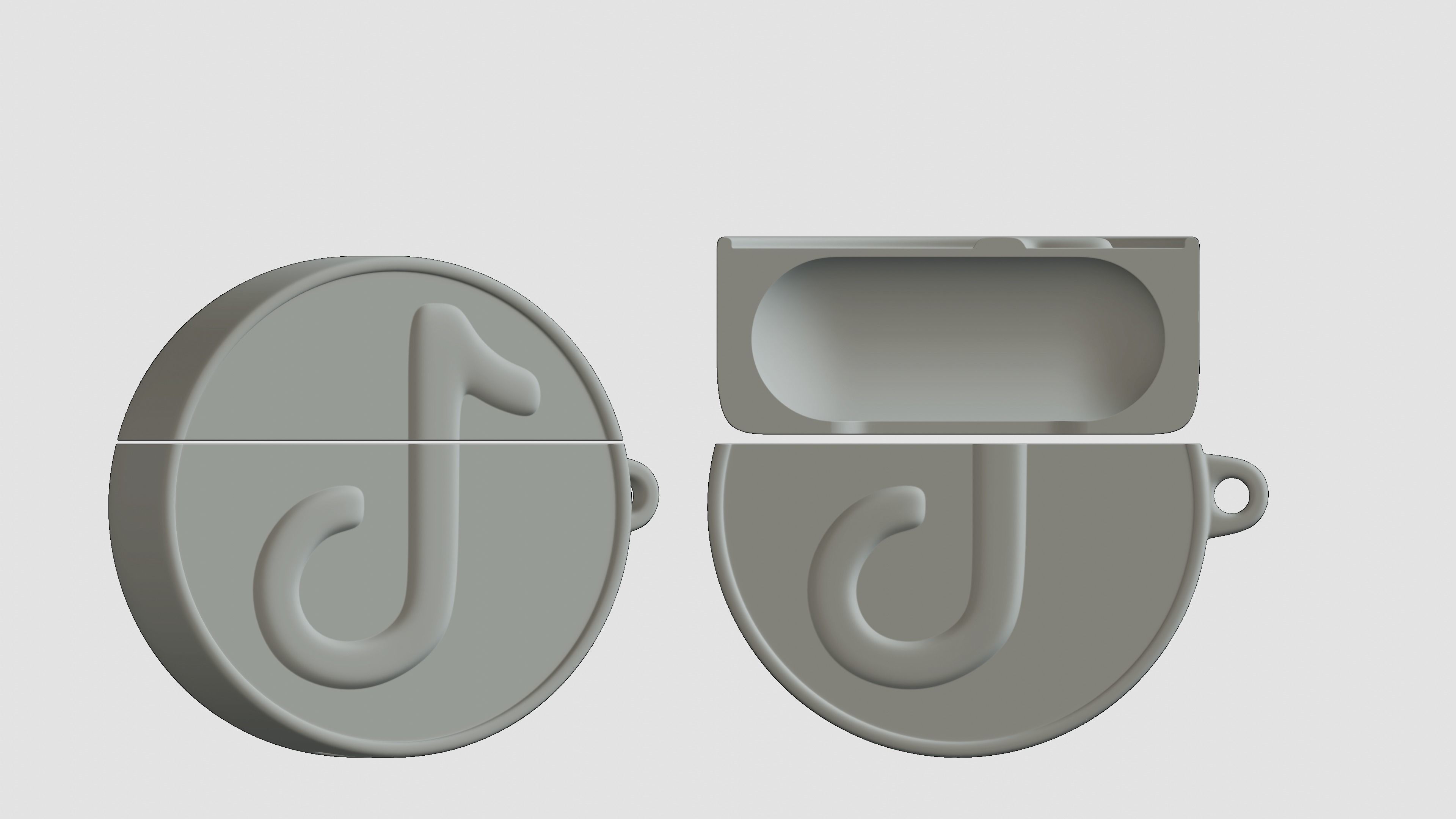 TikTok  Airpods 3 Case  3D print model_8