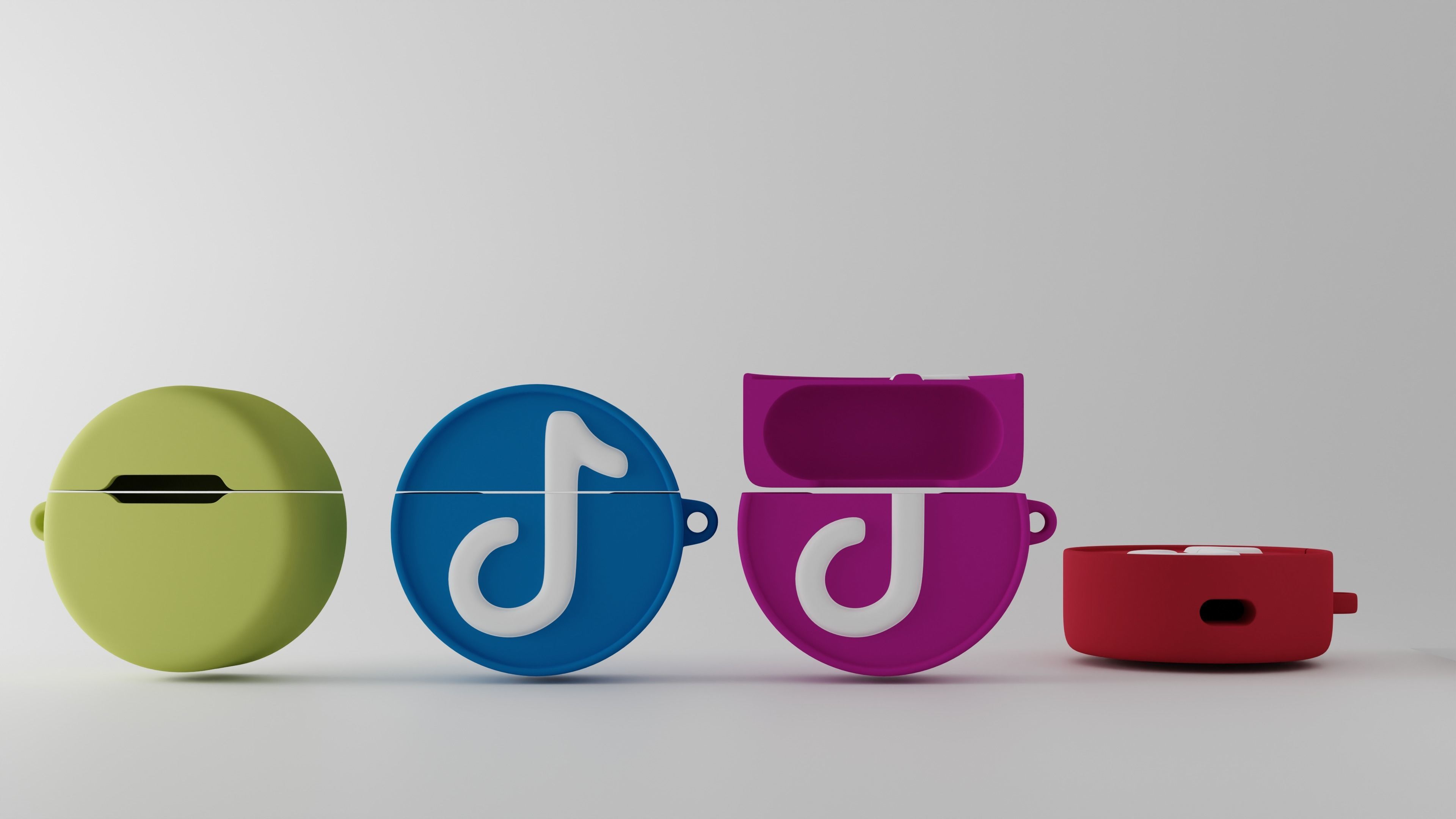 TikTok  Airpods 3 Case  3D print model_4