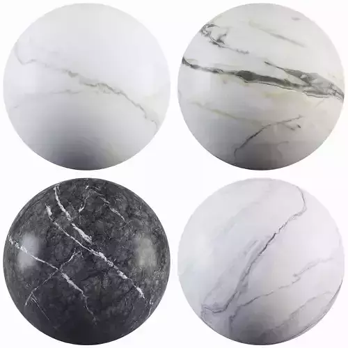 Marble 58 - Bella-Calacata Emerald-Marquina Gray-cool