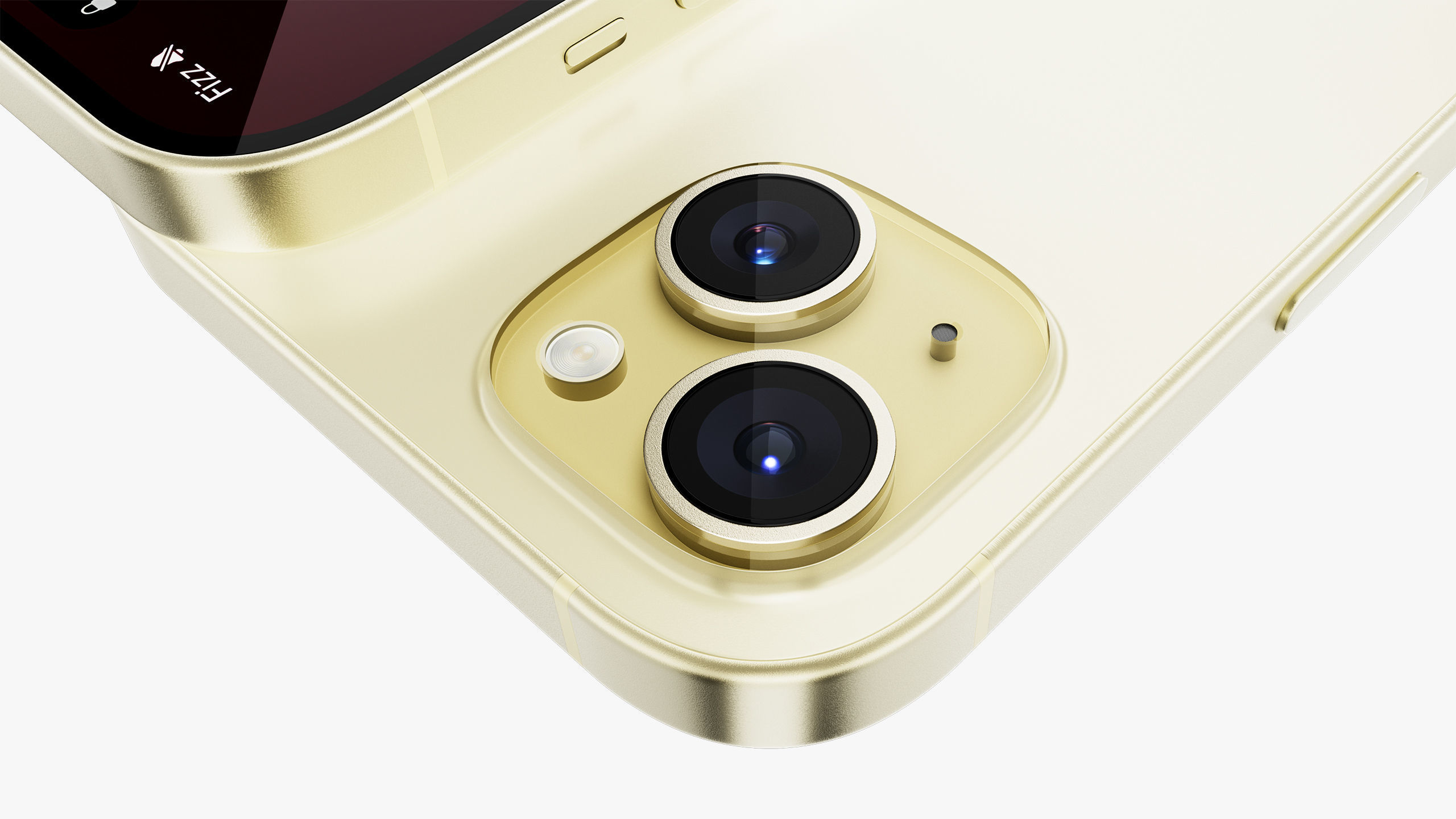 Apple iPhone 15 Plus Yellow 3D model_11