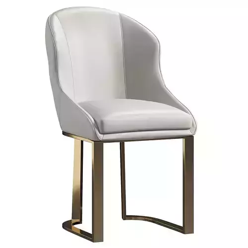 Off White Dining Chair By Homary 