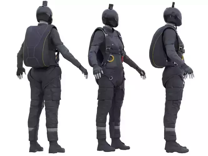 Female Skydiving Suit