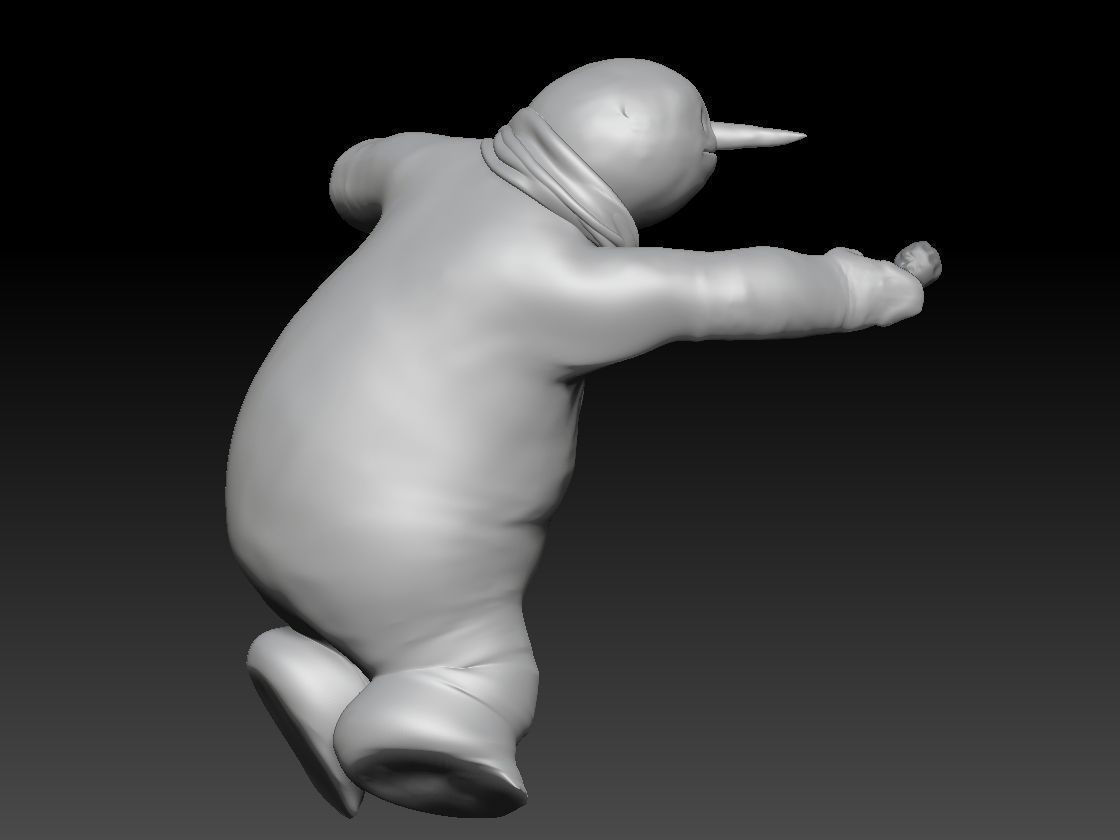 SNOWNMAN CHRISTMAS DECOR 2 3D print model_5