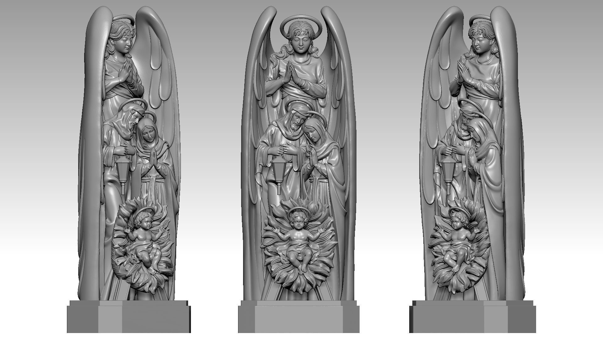 Noel - Christmas - Angel 3D print model_14