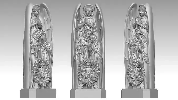 Noel - Christmas - Angel 3D print model