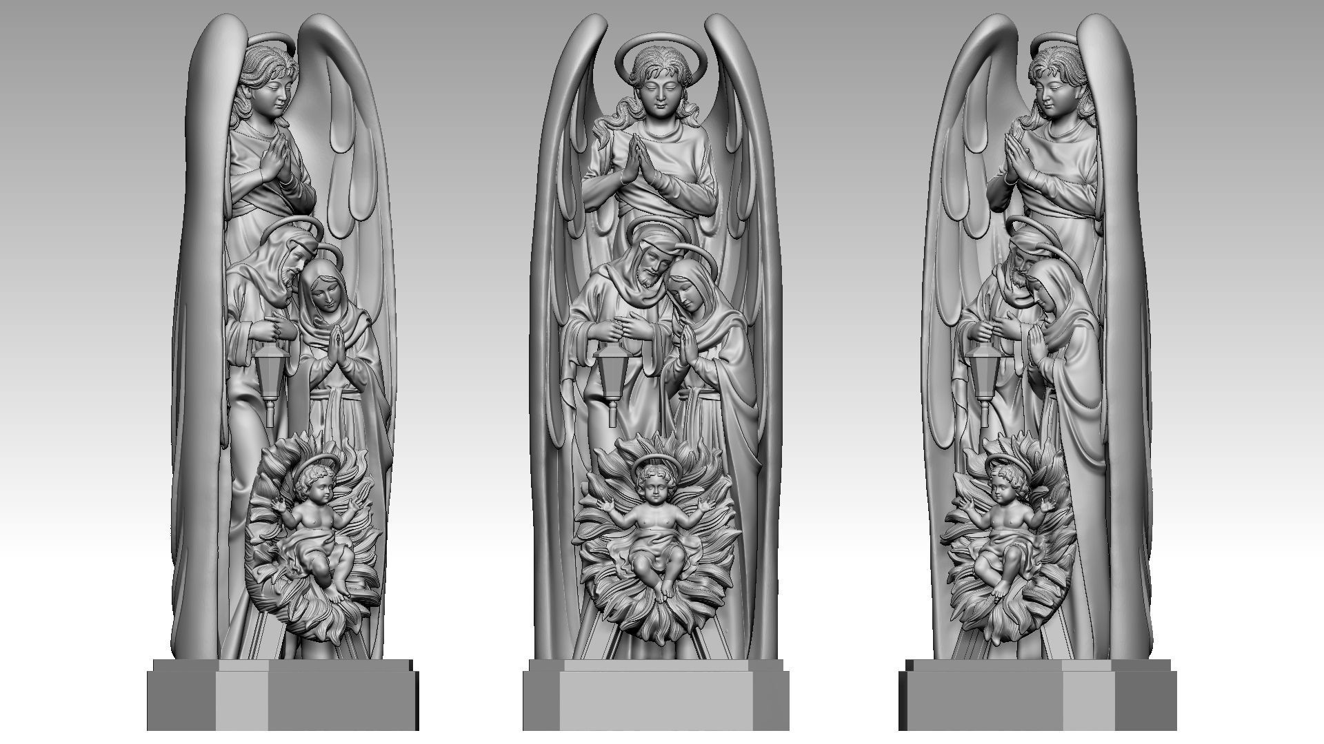 Noel - Christmas - Angel 3D print model_12