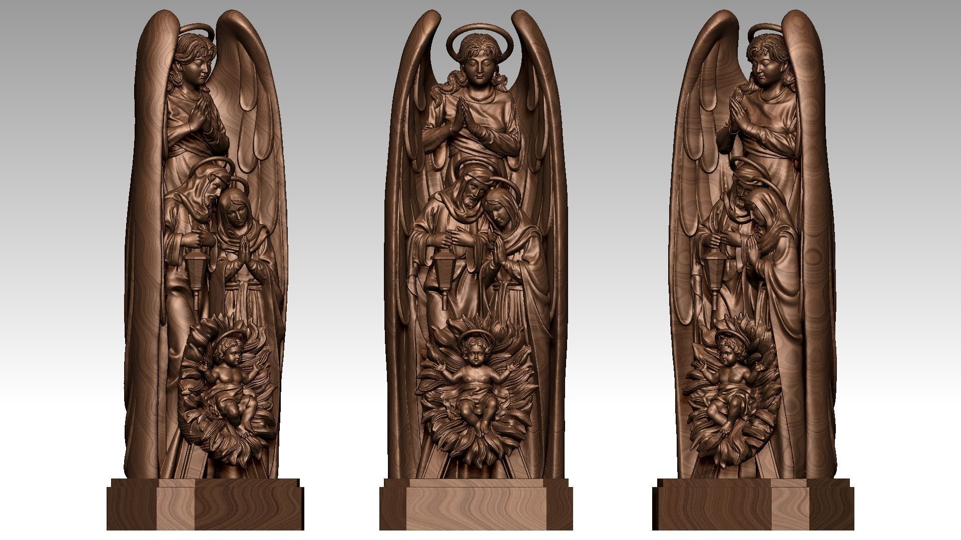 Noel - Christmas - Angel 3D print model_11