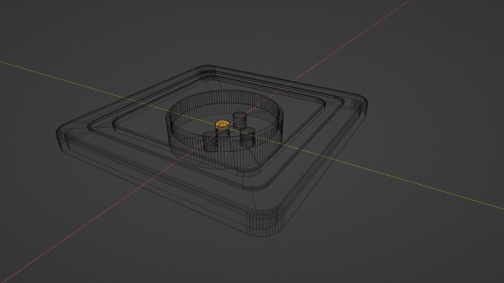 Electrical outlet AC power socket 3d model Low-poly 3D model_27