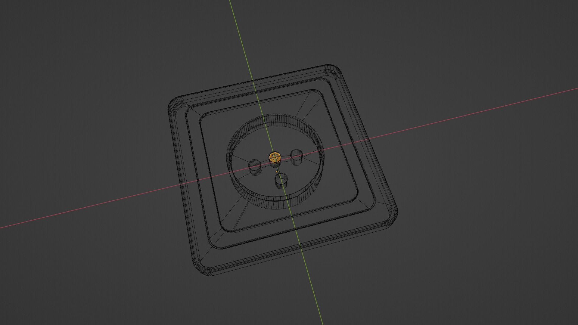 Electrical outlet AC power socket 3d model Low-poly 3D model_28