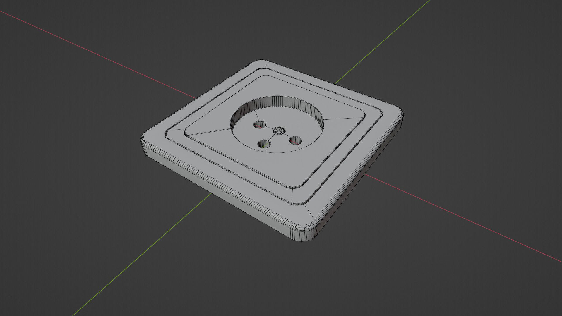 Electrical outlet AC power socket 3d model Low-poly 3D model_24